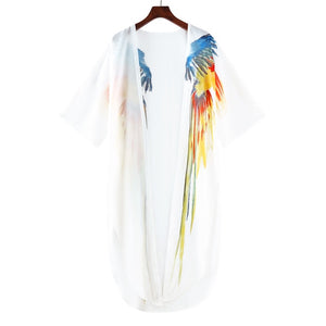 Open image in slideshow, New Bohemian Chiffon Cover up Dress
